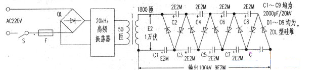 高频高压发生器原理